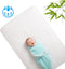 Bamboo Rayon Baby Crib Mattress Protector - Waterproof Breathable Cooling Fitted Cover 28x52 inches (Single Pack)
