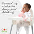 Goji Baby 0-36 Bottle Bungee Cord Strap - Tether with Bungee Cord for Stroller - Dishwasher Safe Strap with Sippy Cup