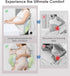 Memory Foam Pregnancy Pillows for Sleeping, Side Sleeper Maternity Pillow Support for Back Belly HIPS, Adjustable Wedge