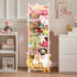Nuoex Stuffed Animal Storage, Wooden Zoo Toy Storage Holder with Wheels, Extra Large Capacity Stuffed Animals Organizer