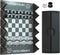6 Inches Magnetic Unique Chess Set Board Game, Portable Travel Folding Board with 2 Extra Queens