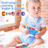 PLAY Baby Controller Toy - Bilingual Spanish & English Learning Toys, Pretend Video Game Controller & TV Remote Combo with Music and Light, Christmas Birthday Gift for Infants Toddlers 12+ Months