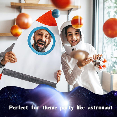 10PCS Solar System Planet Stress Balls, Stress Relief Planets and Space Ball Educational Toys for Adults and Kids