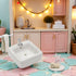 Wentoenapp 1:12 Dollhouse Wash Basin Wide Application Exquisite Scale Doll House Furniture Sink for Entertainment