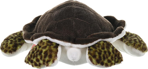 12 Inches Wild Republic Sea Turtle Plush, Stuffed Animal, Plush Toy, Gifts for Kids, Cuddlekins , Green
