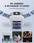 XISZMOG 1-2 10 Rechargeable Automatic Card Shuffler for Decks, Low Noise & Portable Electric Shuffling Machine