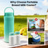 22oz 360 24 Portable Breast Milk Cooler for Work & Travel, Breastmilk Cooler with Total Cooling for Hours & Leak-Proof