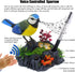 Tipmant Cute Electronic Birds Toys, Realistic Move Chirp Electric Pets for Office Home Desk Decor, Kids Birthday Gifts