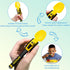 Construction Toddler Utensils Set, Reusable Plastic Fork and Spoon with Storage Case for Kids Gifts