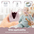 BXUYAOXMC 3 Pack Silicone Pacifier Holder Case, Safe and Soft Material, Pacifier Pouch Portable Pacifier Case