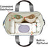 SunFancyCustom Funny Leopard Cactus Cute Diaper Bag Baby Nappy Bag Daughter Multi-Function Custom Baby Bag Picnic