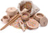 Sensory Bin Toys for Toddlers - Montessori & Waldorf Pretend Play Dish & Tongs - Fine Motor Learning Toys for Sensory