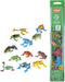 Wild Republic Frog Nature Tube, 12-Piece Amphibian Figures, Educational Frog Toys for Kids