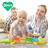 Infant Baby Musical Stuffed Animal Activity Toy with Teether, Crinkle, Rattle, Textures for Newborns 0-12 Months,