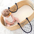 3 Pack, GRSSDER Stretchy Ultra Soft Fitted Bassinet Sheet Universal Fit for Bassinets Baby Cradle Moses Basket Oval