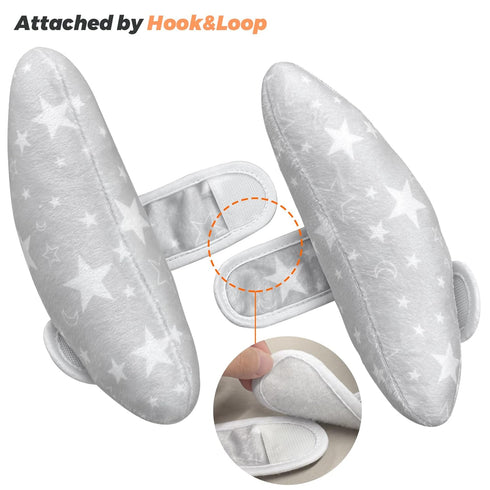 Zdbdbd Infant Travel Pillow, Adjustable Baby Head Neck Support Cushion for Car Seat and Stroller - Comfortable