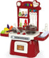 Set Set,Kids PlaysetPlay Set) Kitchen for Toddler with Sound and LightPretend Cooking Food Kitchen Sink with Running