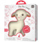 CaaOcho Pure Natural Rubber Teething Baby Toy - Mia the Lamb Teether