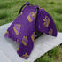 Dalzium Mardi Gras King Cake Purple Car Seat Cover Baby, Carseat Canopy Cover for Girl Boy, Breathable Baby Carrier