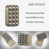 Metal Magnetic Fidget Slider - Haptic EDC Toy for Adults