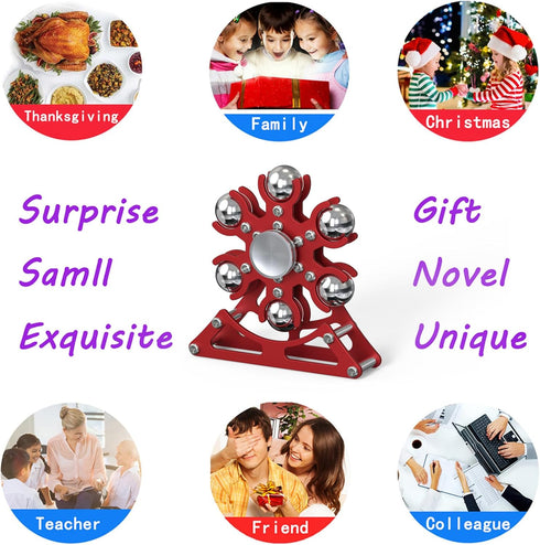 samisoler 4mins Desk-Fidget-Toys for Ferris-Wheels-Spinner: Kinetic-Metal-Spinner, Cool-Gadgets-Stuff for Kid Children