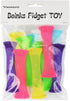 FIDGET TOYS Package of 10, 5 Colors, Stress Relief Toy for Children and Adults, Helps with ADHD, OCD, Anxiety