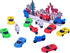 XANADU Cute Vehicle Motorbike Puzzle Erasers - 3D Take Apart Fun, 14 Pcs Mini Car Erasers