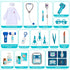 3-5, 26 Set 3-8,Role AuroTops Doctor Kit for Toddlers Pcs Doctor Play for Kids Ages Play Toy Medical Cart Doctor Toys