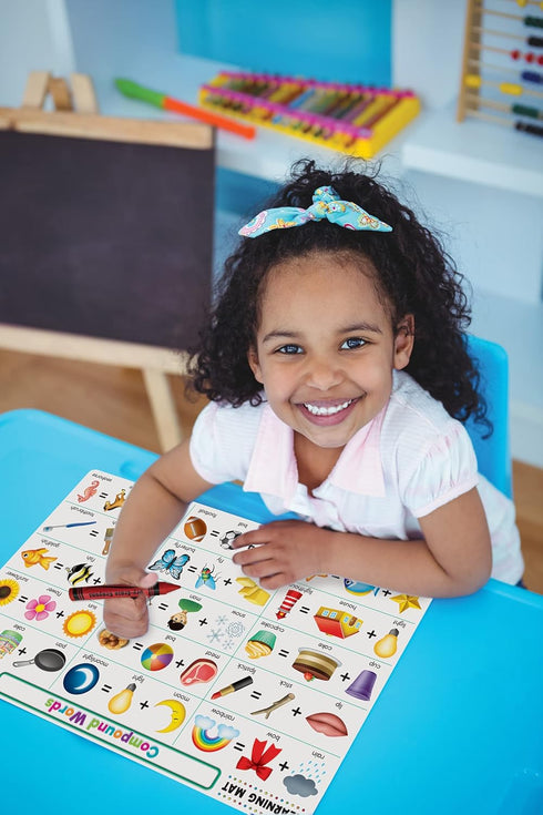 Creative Compound Words Learning Mat for Kids