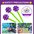Fort Building Kit for Kids, STEM Construction Toys, Educational Gift for Boys and Girls Age 3-12, 140 Pcs, Purple