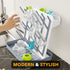 20 Countertop SpaceAid Baby Bottle Drying Rack with Hooks, Space Saving Kitchen Bottles Rack Dryer, Vertical Baby