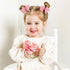 30PCS Girls' Hair Accessories - 15 Colors Grosgrain Ribbon 3.5-inch Alligator Clips and Pigtail Bows for Toddlers and