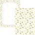 miaozhen 1 Pack 52x28 Cotton Baby Crib Sheets Soft Yellow and White Daisy Flower and Bee Toddler Mattress Sheet