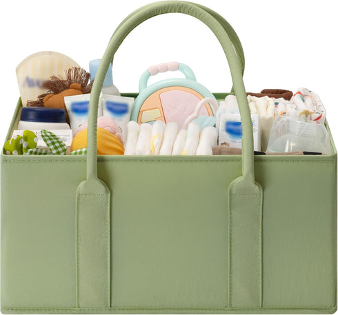 GRANNY SAYS Baby Diaper Caddy Organizer, Baby Bag for Diapers and Baby