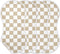 J JOYSAY Checkered Plaid Dark Beige Baby Burp Cloths for Boys Girls Large 22''x11''