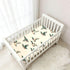 Mazeann 52" 28" 9" Vintage Mallard Duck Crib Sheets Soft Breathable Fitted Cotton Baby Crib Sheets Mattress Cover
