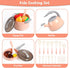 CUTE STONE Kids Kitchen Accessories Set, Play Food Sets for Kids Kitchen, Kids Cooking Sets with Play Pots and Pans, Utensils Cookware Toys, Kids Kitchen Playset, Play Kitchen Toy for Girls Boys