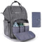 Baby Backpack Diaper Bag with Portable Changing Pad Multifunctional Large Unisex Nappy