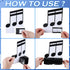 8 Pack 1950's Sureio Music Notes Honeycomb Centerpieces Musicical Party Decoration Music Themed Silhouette Table