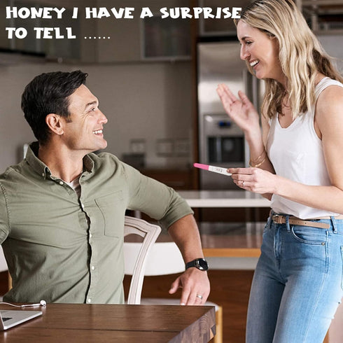 Fake Prank Joke Pregnancy Test, Always Positive - 2 Pack Pink for April Fool's Day