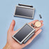 2 Pieces Miniature TV Dollhouse Television with Remote Control, 1:12 Scale Mini Furniture Model Decoration Accessories
