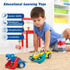 LAREMIOR 2-4, 2 Pack 3-5 2 3 4 Dinosaur Monster Truck Toys for Ages Collision Transformer Dinosaur Toys for Kids