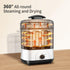 3-in-1 AMZBABYCHEF Baby Bottle Steamer, Bottle Steamer and Dryer, Easy One-Dial Control Electric Steam Bottle Dryer