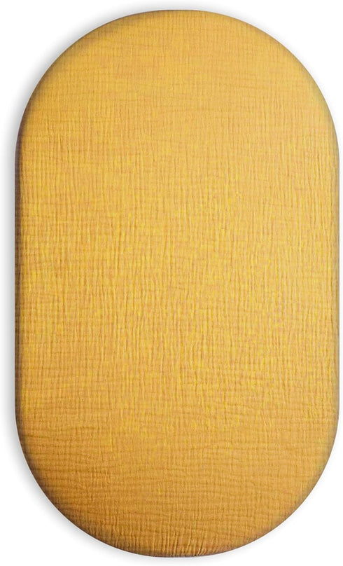 Bassinet Sheet for Baby Boy and Girl, Fitted Sheets for Rectangle, Oval,