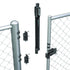 D&D TECHNOLOGIES MagnaLatch ML3RPK Round Post and Chain Link Gate Latch Adapter Kit for Safety Gate Latches