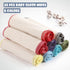 32 8 8 8 Inches Zopeal Pcs Flannel Cloth Baby Wipes Reusable Dispenser Washable Soft Natural Unbleached Baby Face Cloth
