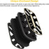 DFS-47 DjuiinoStar Silent Fidget Slider (Carbon Fiber + Glass Fiber), CNC Machined Free-Floating Push Slider, Addictive