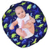 Dinosaur Lounger Cover, Blue, Breathable & Reusable Slipcover for Newborn, Snugly Fit Baby Infant