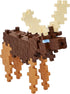 PLUS PLUS - Moose - 70 Piece Tube, Construction Building Toy, Interlocking Mini Puzzle Blocks for Kids