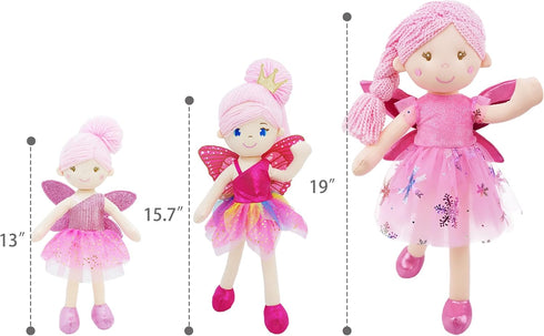 June Garden 12" Enchanted Garden Package with 3 Fairy Dolls - Best Value